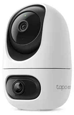 Zdjęcie produktu dla TP-Link Tapo C245D, Kamera bezpieczeństwa IP, Wewnętrzna, Bezprzewodowy, Sufit / Ściana, Biały, Kulisty