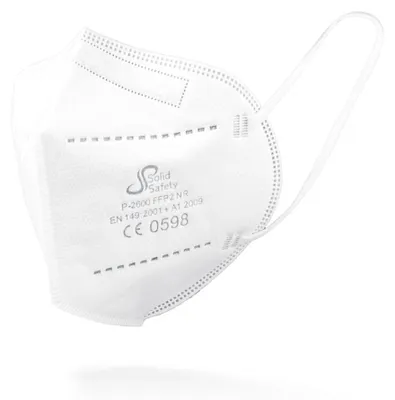 Produktbild von SolidSafety FFP2 Masken Set – 5 Stück in Weiß
