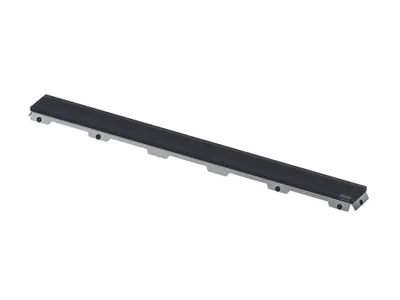 Immagine prodotto di TECEdrainline Couvercle en verre, pour caniveau de douche, noir satiné, 601094, 601094