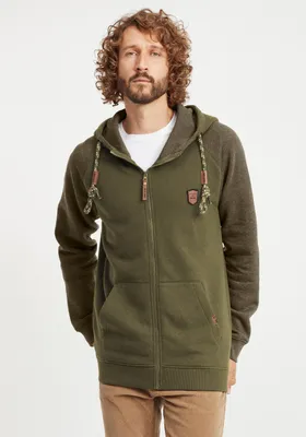 Produktbild von INDICODE IDTerence Herren Sweatjacke Kapuzenjacke Hoodie mit Kapuze