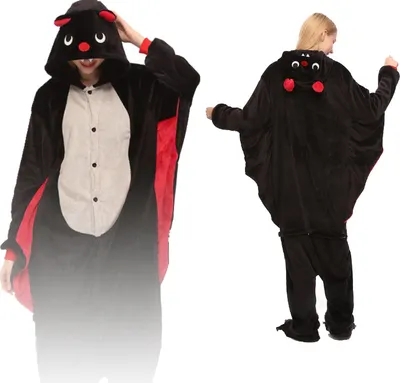 Obrázok produktu pre Kombinéza Onesie pre mužov a ženy - Mäkké útulné pyžamo Uni - Teplé pyžamo - Populárne a vtipné motívy zvierat - Veľkosť - M - Racket