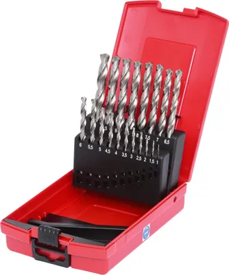 Zdjęcie produktu dla KS Tools 330.2620, Wiertarka, Zestaw wierteł, Reguła prawej dłoni, Metal, Plastik, Drewno, 118°, Oszlifowana stal szybkotnąca (HSS-G)