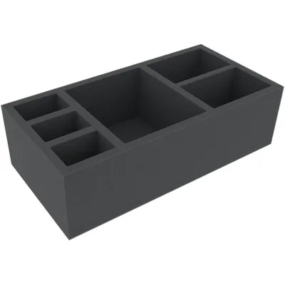 Obrázek produktu pro Pěnová vložka 300 × 150 × 85 mm, 6 přihrádek na stolní hry