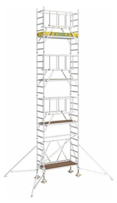 Produktbild von ZARGES Compactmaster S-PLUS 2T - Klappgerüst Arbeitshöhe 8.50 m