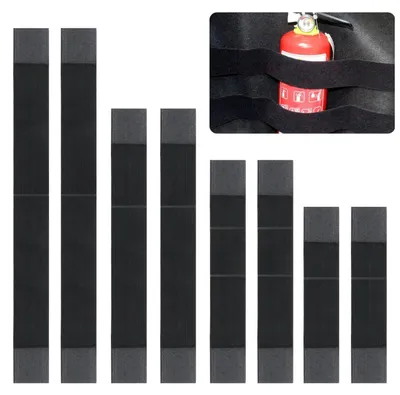 Produktbild von 8 STK Auto Kofferraum Organizer Klettbänder | 4 Größen | 5cm Breite | Nylon/Polyester