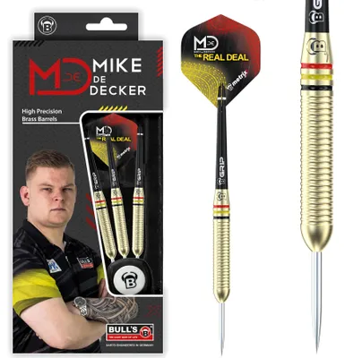Produktbild von BULL'S Mike de Decker Player Brass Steel Dart - 20g -- 1 Satz