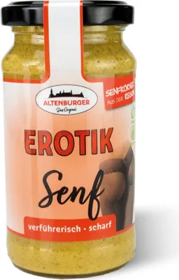 Produktbild von Erotik Senf "Frau", 200 ml
