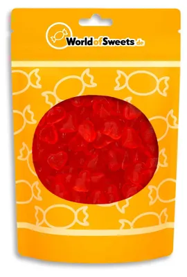 Produktbild von Yummi Yummi Fruchtgummi Herzen zuckerfrei 200g, KI-generiertes Bild