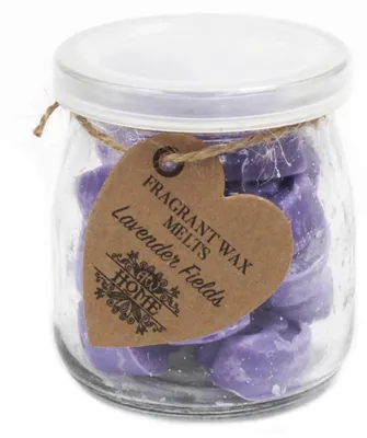 Productafbeelding van Sojawas kaarsen in potjes - Lavendel