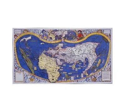 Produktbild von Waldseemüller's Weltkarte von 1507 (Digitaldruck)