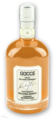 Obrázek produktu pro Bílý balsamický ocet "Oro Nobile", 500 ml - GOCCE Italiane