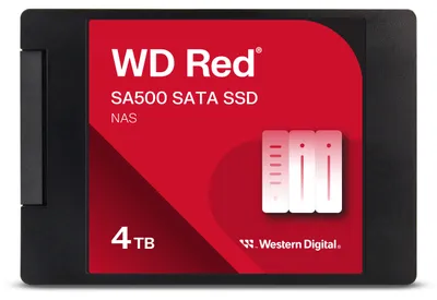 Obrázek produktu pro WD Red SA500 WDS400T2R0A - SSD disk - 4 TB - interní - 2,5" (6,4 cm)