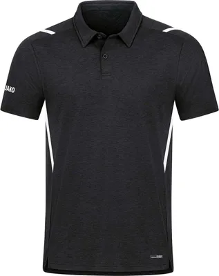 Produktbild von Jako Challenge Poloshirt Damen - Schwarz Meliert / Weiß