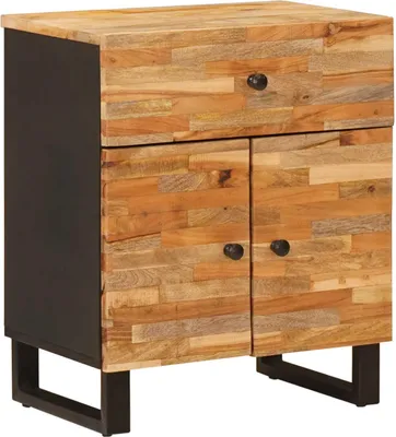 Obrázok produktu pre Skriňa na posteľ Hnedá 50 x 33 x 60 cm Masívne mango drevo