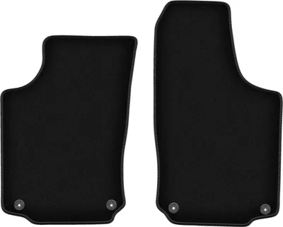 Obrázok produktu pre Wielganizator Predné Velúrové autokoberce na mieru pre Opel Tigra B (2003-2008, TwinTop, kabriolet) černé, sada 2 ks, s úchyty