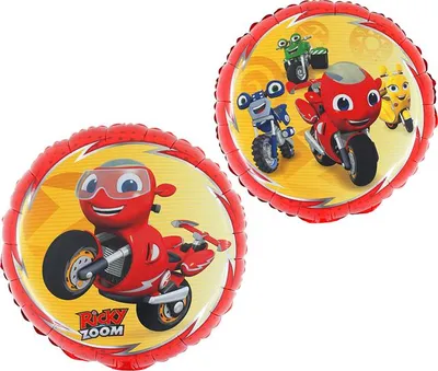 Produktbild von Ricky Zoom Folienballon Geburtstagsparty 45cm