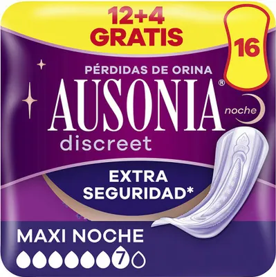 Zdjęcie produktu dla C Ausonia Discreet Maxi 12 4 Nacht