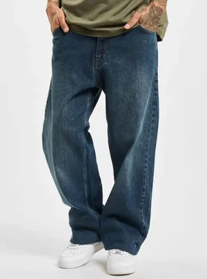 Image de Hommes Dangerous DNGRS Homie Baggy Jeans bleu foncé - 36/34