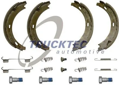 Produktbild von TRUCKTEC AUTOMOTIVE 02.35.008 Handbremsbeläge passend für MERCEDES-BENZ E-Klasse T-modell (S210) Handbremse