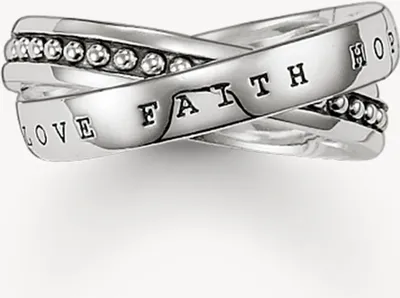 Produktbild von Thomas Sabo Skulls & Symbols TR1930-001-12 Ring, Ringgröße:50