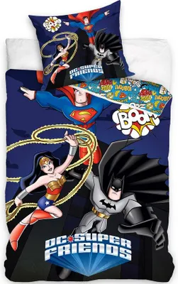 Immagine prodotto di biancheria da letto DC Superheroes 140 x 200 cm