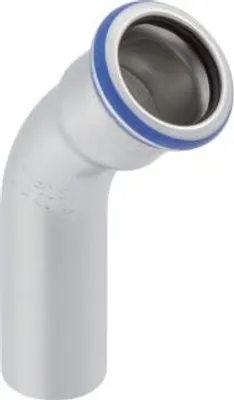Produktbild von Geberit 82709 Mapress Edelstahl Bogen 45Gr d76,1