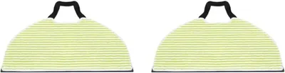 Produktbild von StarRing 2/4/6 Stück Ersatz-Mopptuch passend für Shark Rv2610wa Av2610wa Rv2620wd Rv2610wfus Rv2410wd 2-in-1 Roboter-Staubsauger, waschbare, wiederverwendbare Mikrofaser-Wischpads (2 Stück)