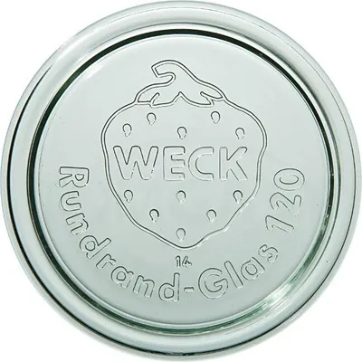 Produktbild von WECK Glasdeckel 120 mm (6 Stück)