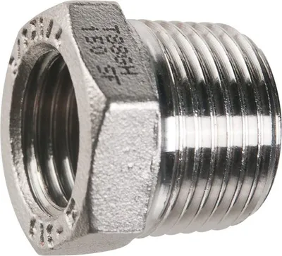 Image de Réduction Inox M-f 1/2-3/8 Raccord Réduction En Acier Inoxydable Pour Plomberie. - Sferaco