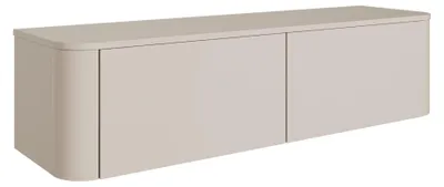 Obrázek produktu pro Selsey Luvio - TV police, závěsná nebo stojící, kašmírově šedá, 140 cm