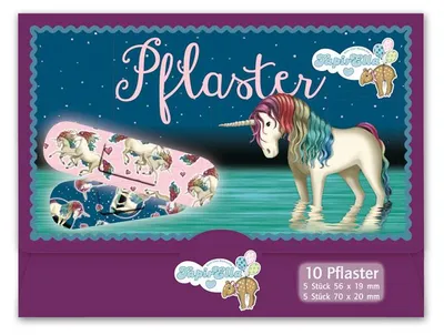 Produktbild von Pflasterbriefchen Einhorn TapirElla
