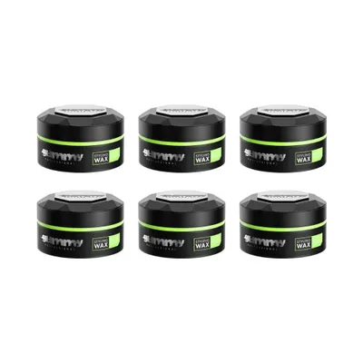 Produktbild von 6X Fonex Gummy Professional Styling Hairwax Matte Finish 150 ml Matter Look Grün