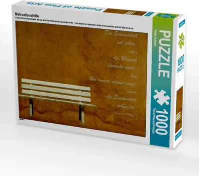 Produktbild von Calvendo Motivationshilfe 1000 Teile Puzzle quer 640x480mm, Hultsch Heike; 7293437