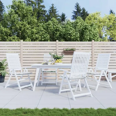 Produktbild von Möbel Stuhlkissen 4 Stk. Blattmuster 40x40x3 cm Stoff - Gartenmöbelauflagen 361021