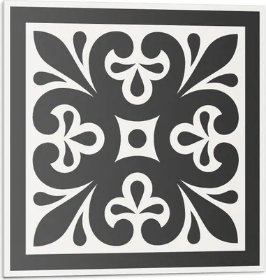 Zdjęcie produktu dla Wzór z eleganckimi motywami– Samoprzylepne Płytki Ścienne 3D – Panele PCV i Winylowe – Płytki do Kuchni i Łazienki – Dekoracyjne Naklejki na Ścianę – 4 sztuki 50 x 50 cm