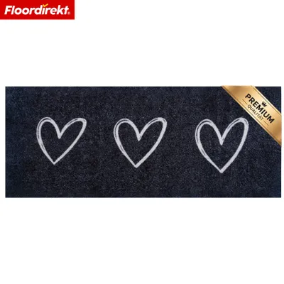 Produktbild von Schmutzfangmatte Varo – Waschbare Schuhmatte mit rutschhemmendem TPE-Rücken - Schuhparkplatz 04 - 30 x 75 cm