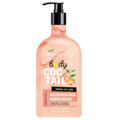 Produktbild von Bielenda Körpercocktail Glättende Körperlotion Pfirsich & Kombucha, 400ml