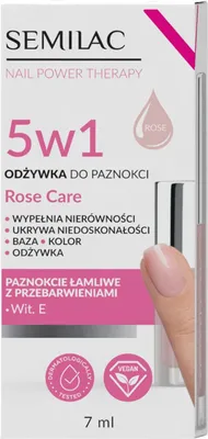 Immagine prodotto di Semilac 5in1 Rose Care Balsamo per unghie 7ml