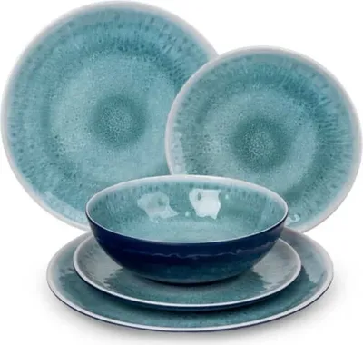 Immagine prodotto di Camp4 Deep Water - Set di stoviglie in melamina per 4 persone