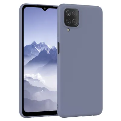 Produktbild von EAZY CASE - TPU Hülle für Samsung Galaxy A12, TPU Case stoßfeste Handyhülle, weiches Cover mit Kameraschutz, Silikonhülle in Blau