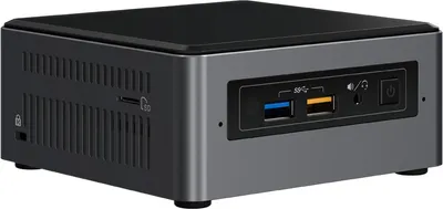 Immagine prodotto di Intel Desktop i3-7100U, 16 GB di RAM, SSD da 230 GB, Windows 10, BOXNUC7i3BNH