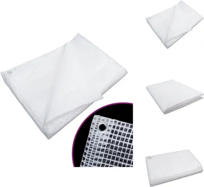Obrázok produktu pre plachta vidaXL Leno 140 g/m² 6x6 m biela - Plachty