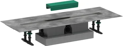 Image de hansgrohe Kit complet uBox universel pour installation standard 700 mm pour DR FS, 1 pièce.