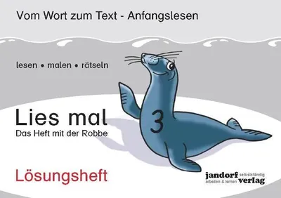 Produktbild von Lies mal 3 - Das Heft mit der Robbe. Lösungsheft