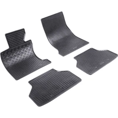 Produktbild von RIGUM Fußmatten Set Gummi für BMW 5 Limousine (E60) Vorne+Hinten