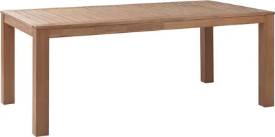 Obrázek produktu pro BELIANI Zahradní stůl hnědé eukalyptové dřevo 190 x 105 cm obdélníkový zahradní nábytek v rustikálním stylu