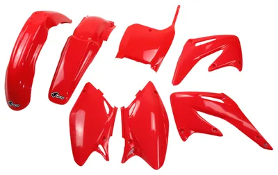 Produktbild von UFO PLAST Verkleidungssatz Für Honda-Modelle Aus h rot