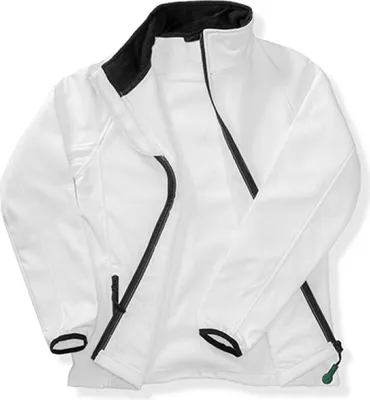 Image de Result Core R231F | Veste Femme Soft Shell - Imperméable - Couleur : White/Black - Taille : L