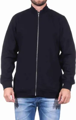 Produktbild von Herren Jacke für Hausanzug, Sportanzug oder Jogginanzug Oberteil;schwarz,XXL