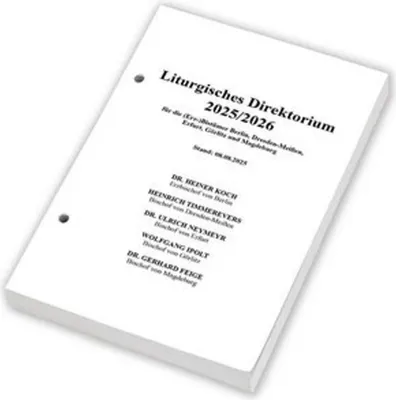 Produktbild von Liturgisches Direktorium 2025/2026